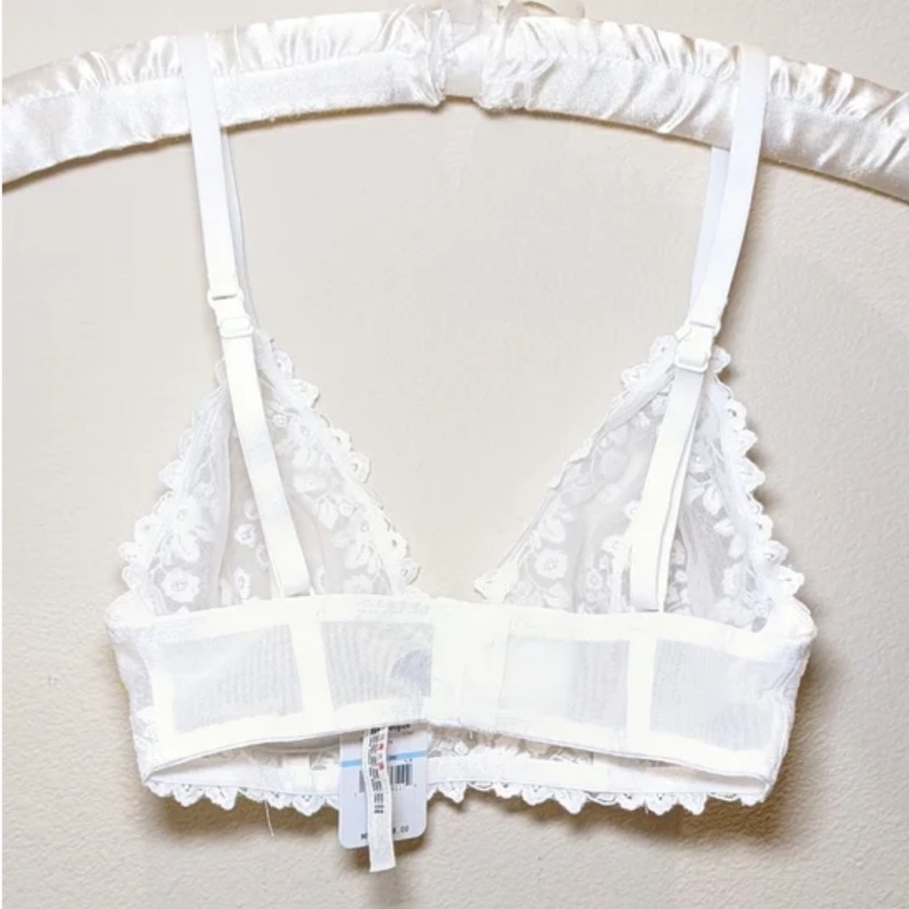 Free People Veronica Underwire Bra White 32C - Picture 6 of 12